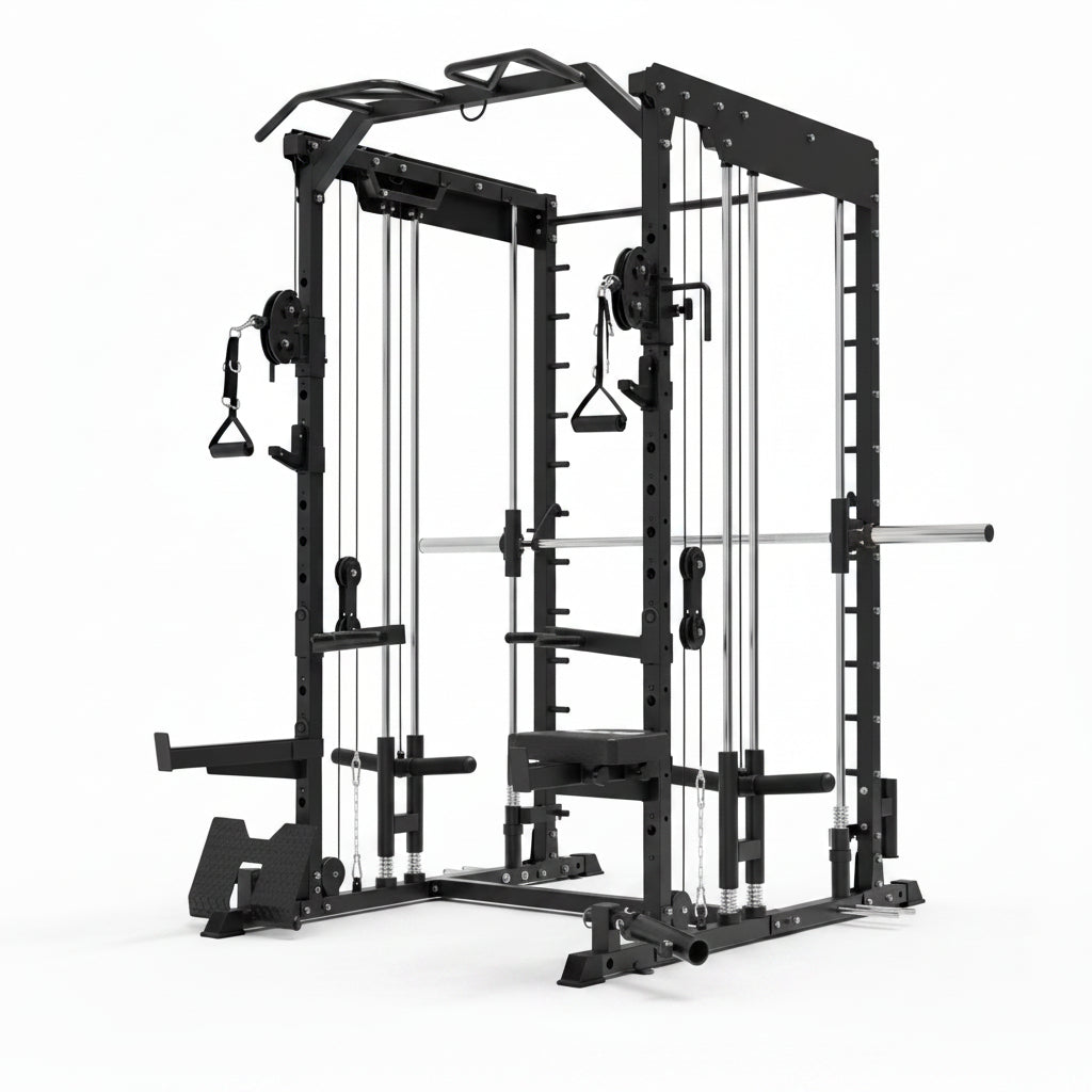 Dual Action Smith Machine with Functional Trainer SM01