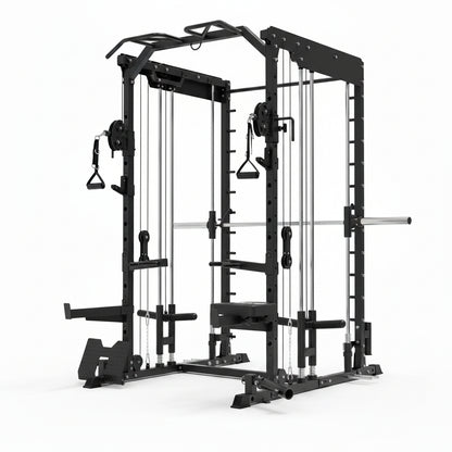 Dual Action Smith Machine with Functional Trainer SM01
