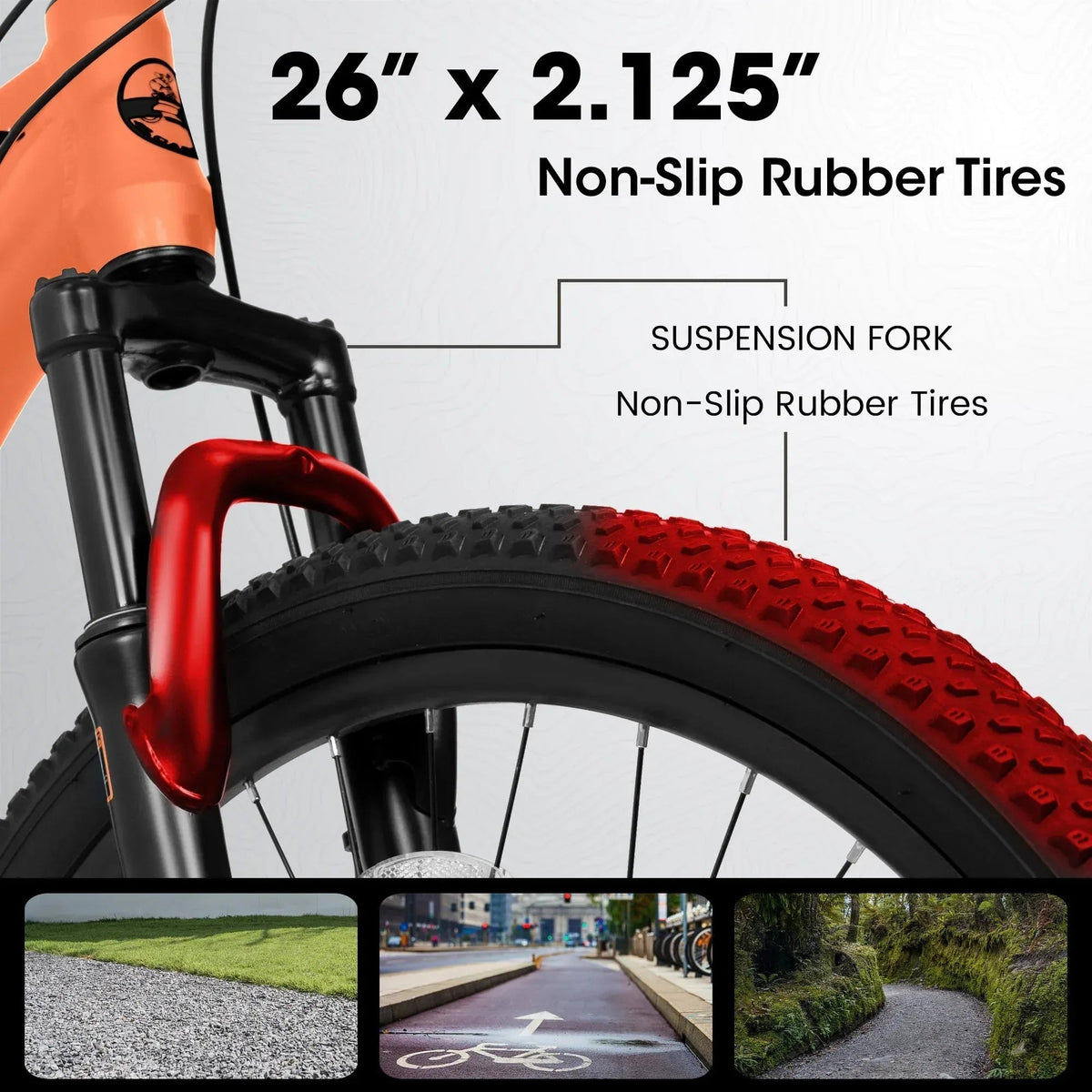 A26322 TrailLite™ – 26" Aluminum Mountain Bike (21-Speed, Dual Disc,